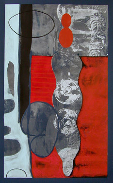 Painting on Blue
